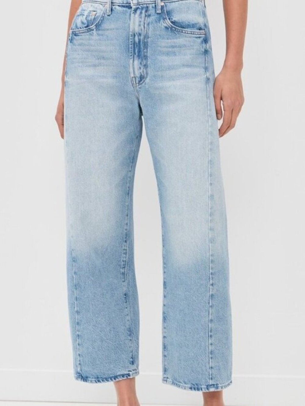 New! Mother The Half Pipe Ankle Barrel Jeans - Picture 3 of 6